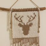 Фото из отзыва к Трёхпрядная веревка 5 мм, натуральная неокрашенная