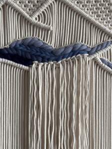 Фото из отзыва к Шнур плетёный 5 мм неокрашенный с сердечником