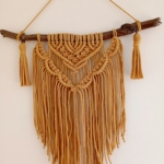 Фото из отзыва к Шнур вязаный 5 мм, 100 м, горчичный светлый