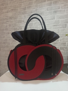 Фото из отзыва к Шнур вязаный 5 мм чёрный с сердечником