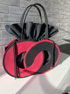 Фото из отзыва к Шнур вязаный 5 мм бордо с сердечником