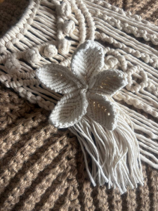 Фото из отзыва к Видео-курс Цветы и Листья Макраме