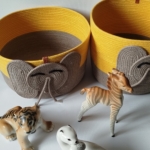 Фото из отзыва к Шнур вязаный 5 мм горчичный светлый с сердечником