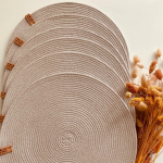 Фото из отзыва к Шнур вязаный 5 мм песочный с сердечником