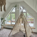 Фото из отзыва к Материалы и видео-урок “Вигвам 1,9х1,3х1,3 м”