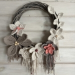 Фото из отзыва к Трёхпрядная веревка 5 мм, какао