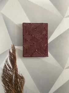 Фото из отзыва к Трёхпрядная веревка 5 мм, бордо