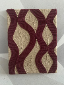 Фото из отзыва к Трёхпрядная веревка 5 мм, бордо