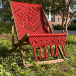 Фото из отзыва к Гамаковый шнур 5 мм, корица