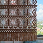 Фото из отзыва к Шнур плетёный 5 мм песочный с сердечником