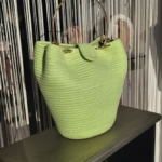 Фото из отзыва к Шнур плетёный 5 мм салатовый с сердечником