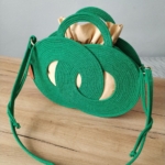 Фото из отзыва к Шнур вязаный 5 мм зелёный с сердечником