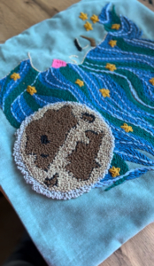 Фото из отзыва к Игла для ковровой вышивки Лавор (Lavor) 3-в-1