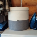 Фото из отзыва к Шнур вязаный жёсткий 8 мм молочный с сердечником