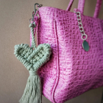 Фото из отзыва к Трёхпрядная веревка 5 мм, шалфей