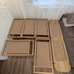 Фото из отзыва к Шнур плетёный 5 мм джутовый цвет с сердечником