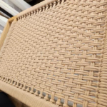 Фото из отзыва к Шнур плетёный 5 мм джутовый цвет с сердечником