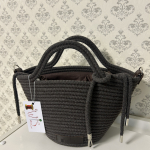 Фото из отзыва к Шнур вязаный жёсткий 8 мм коричневый тёмный с сердечником