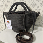 Фото из отзыва к Шнур вязаный жёсткий 8 мм коричневый тёмный с сердечником