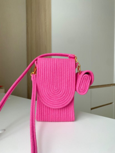 Фото из отзыва к Шнур плетёный 5 мм розовый яркий с сердечником