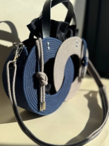 Фото из отзыва к Шнур плетёный 5 мм какао светлый с сердечником