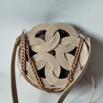 Фото из отзыва к Шнур плетёный 5 мм бежевый с сердечником