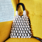 Фото из отзыва к Шнур вязаный жёсткий 8 мм бежевый с сердечником