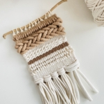 Фото из отзыва к Шнур вязаный мягкий 8 мм джутовый цвет с сердечником