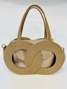 Фото из отзыва к Шнур вязаный 5 мм капучино с сердечником