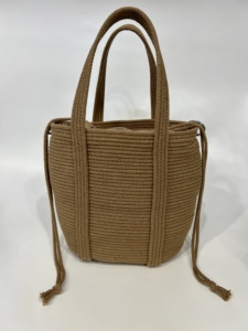 Фото из отзыва к Шнур вязаный 5 мм капучино с сердечником