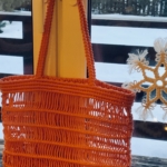 Фото из отзыва к Видео-урок Шоппер плетёный