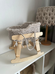 Фото из отзыва к Шнур плетёный 3 мм лён с цветным сердечником