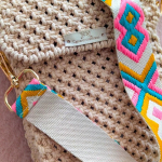 Фото из отзыва к Трёхпрядная веревка 3 мм, бежевый