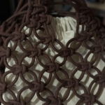 Фото из отзыва к Шнур плетёный 5 мм шоколадно-красный с сердечником