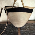 Фото из отзыва к Шнур вязаный 5 мм коричневый тёмный с сердечником