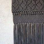 Фото из отзыва к Трёхпрядная веревка 3 мм, коричневый тёмный