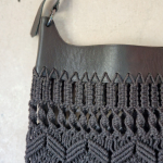 Фото из отзыва к Трёхпрядная веревка 3 мм, коричневый тёмный