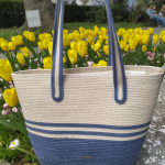 Фото из отзыва к Шнур плетёный 5 мм меланж молочный-бежевый с сердечником