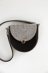 Фото из отзыва к Шнур плетёный 5 мм меланж молочный-чёрный с сердечником