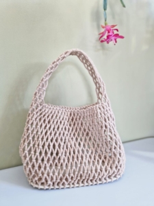 Фото из отзыва к Шнур плетёный 3 мм бежевый без сердечника