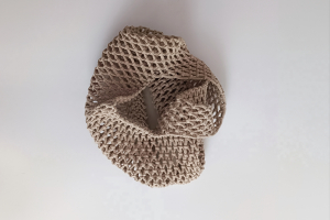 Фото из отзыва к Шнур плетёный 3 мм бежевый без сердечника