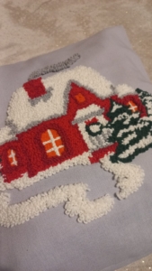 Фото из отзыва к Готовый набор Наволочка-домик