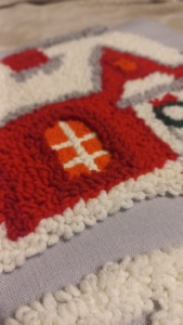 Фото из отзыва к Готовый набор Наволочка-домик