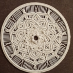 Фото из отзыва к Шнур плетёный 3 мм молочный без сердечника