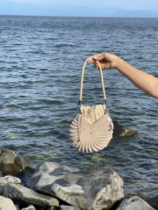 Фото из отзыва к Видео-урок Сумка Ракушка