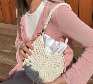 Фото из отзыва к Видео-урок Сумка Ракушка