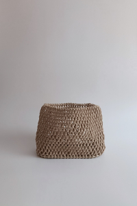 Фото из отзыва к Шнур плетёный 3 мм бежевый без сердечника