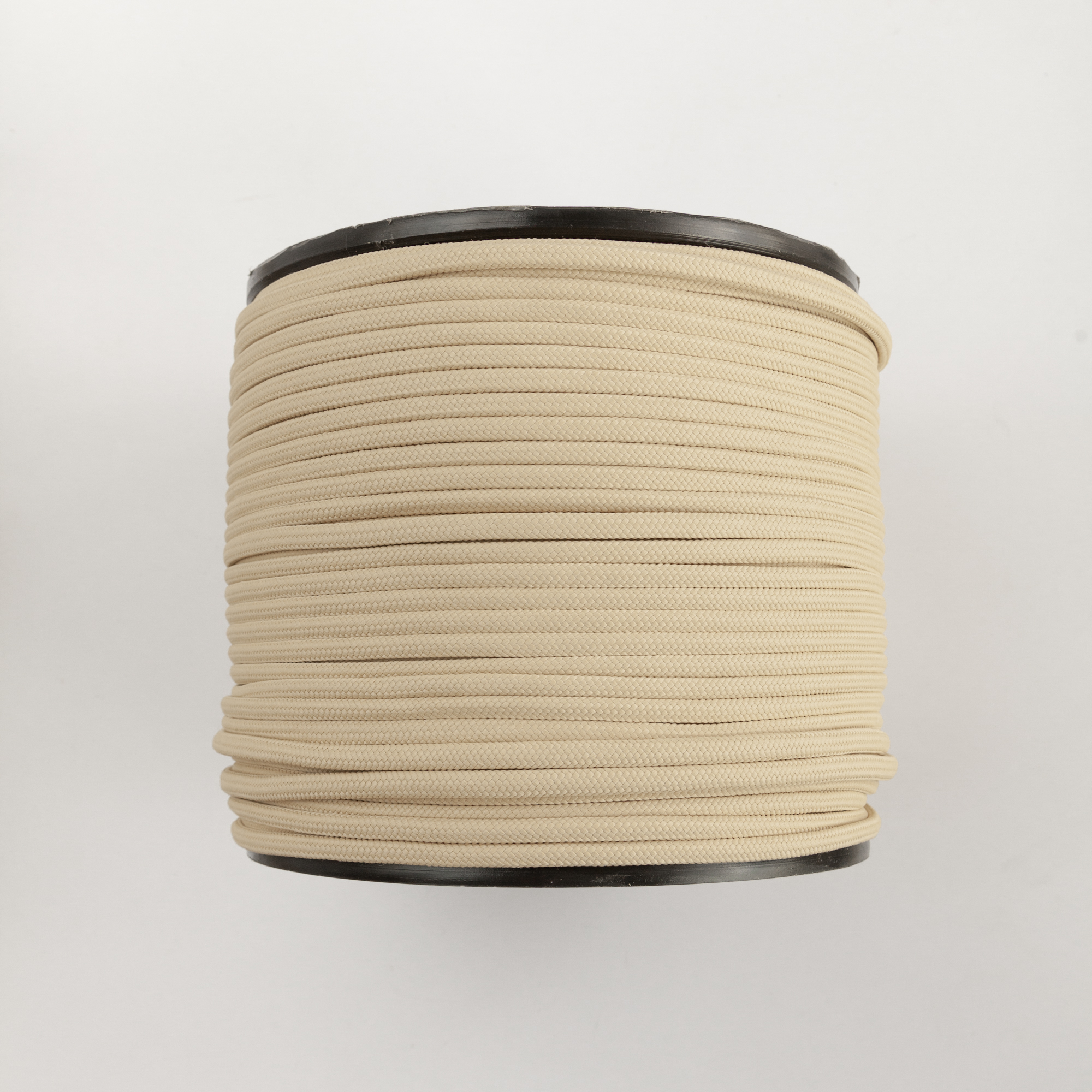 Шнур плетеный 10 мм пп двойной сердечник бежевый