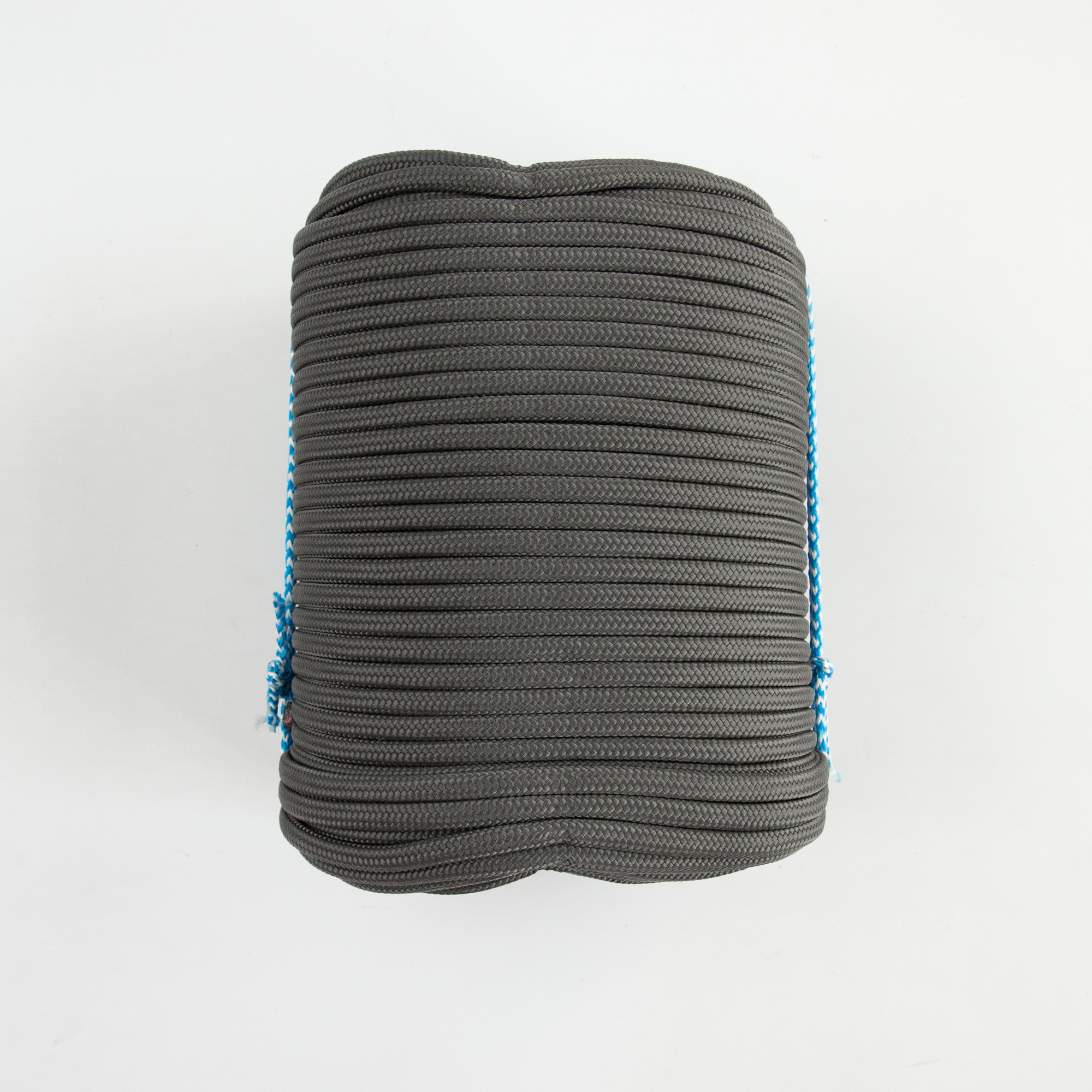 Шнур плетеный 10 мм пп двойной сердечник графитовый 100 м