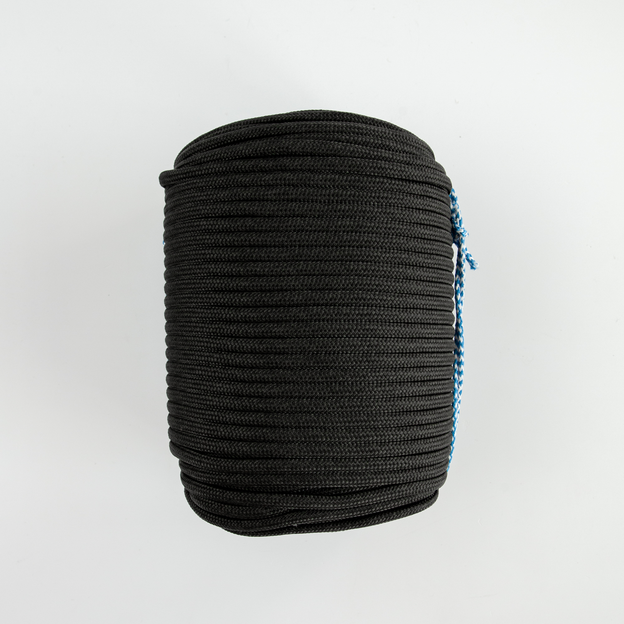 Шнур плетеный 10 мм пп двойной сердечник черный 100 м